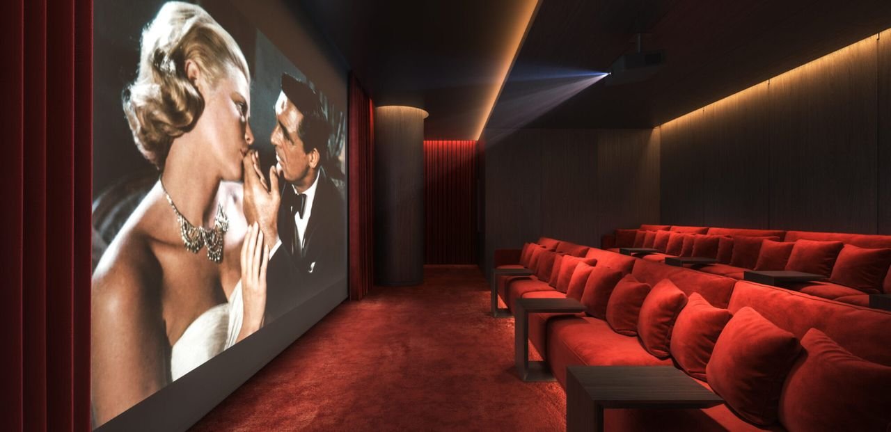 Private cinema at EDITION Residences Miami Edgewater (artist's rendering)