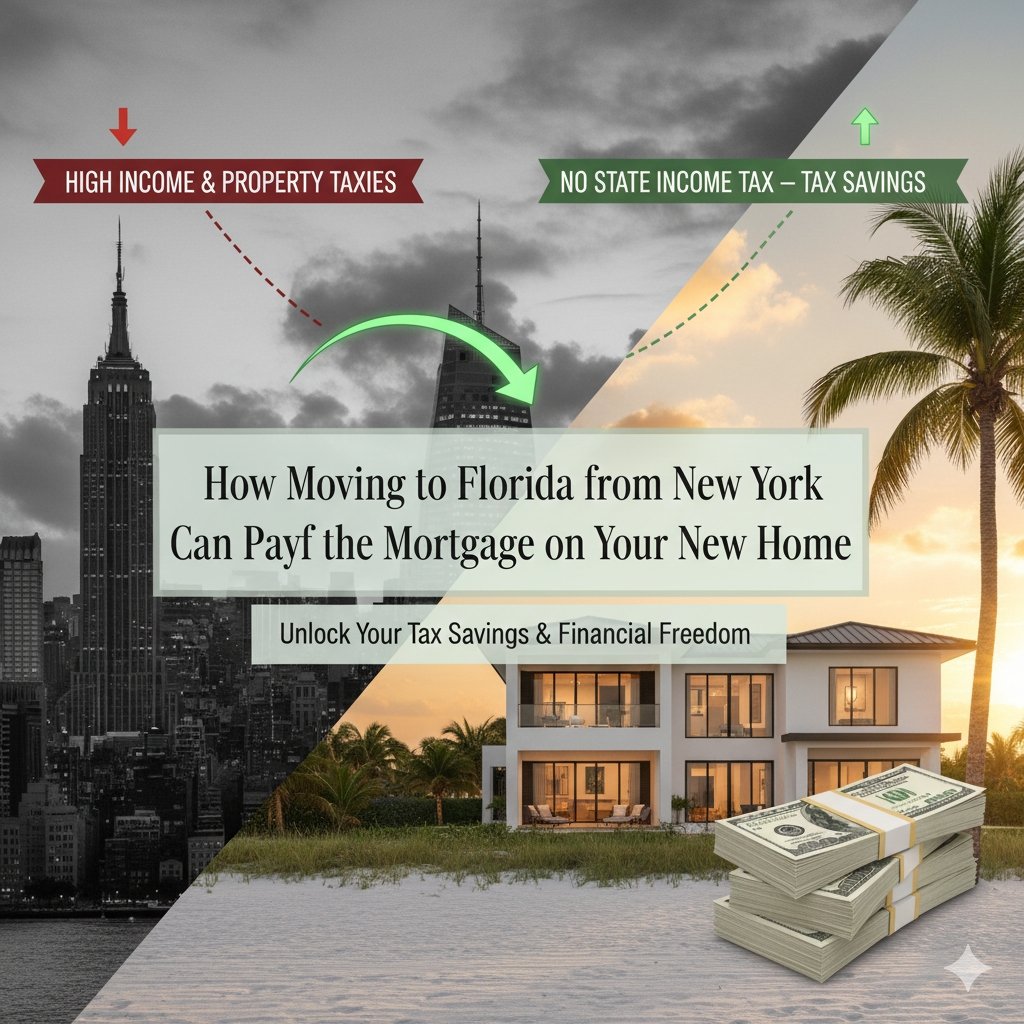 Moving to Florida from New York tax savings