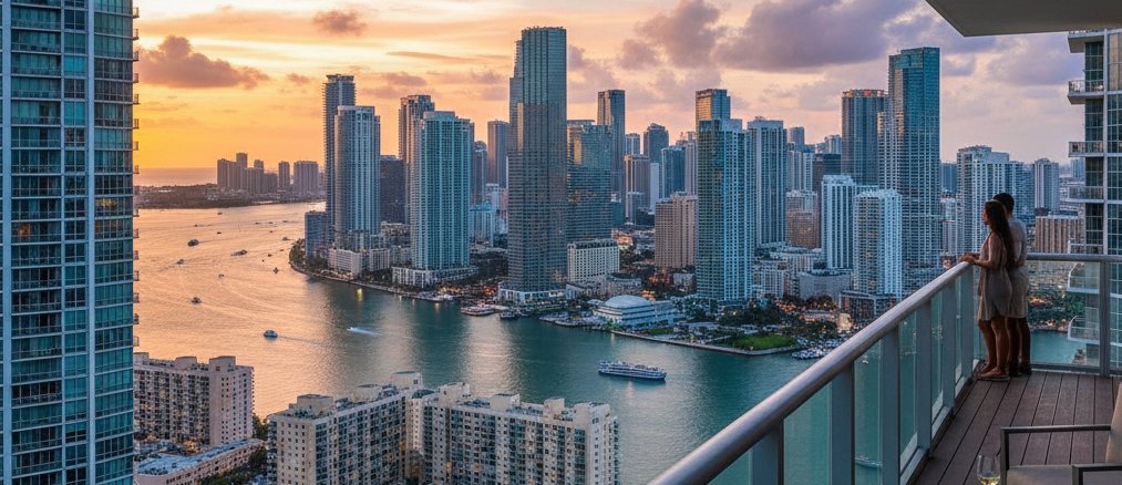 Brickell condo view