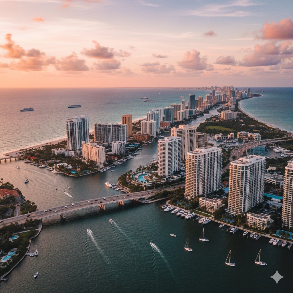 Fort Lauderdale downtown and Las Olas