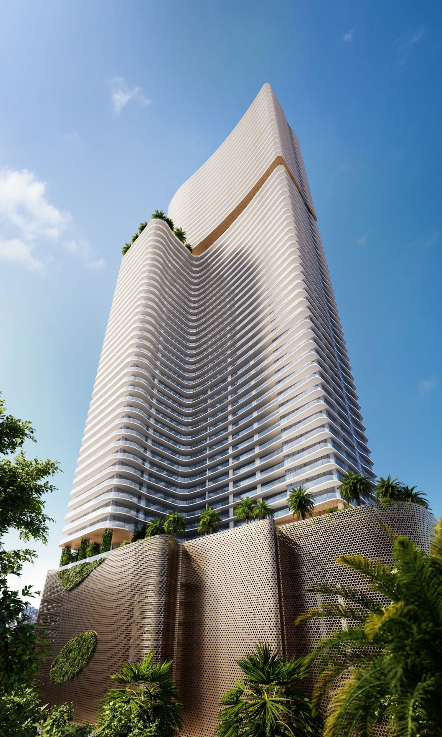 Architectural rendering of JEM Private Residences at Miami Worldcenter